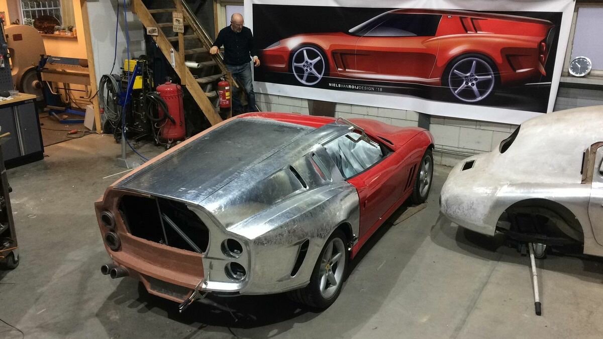 Британское ателье сделает из Ferrari легендарный «хлебный фургон»
