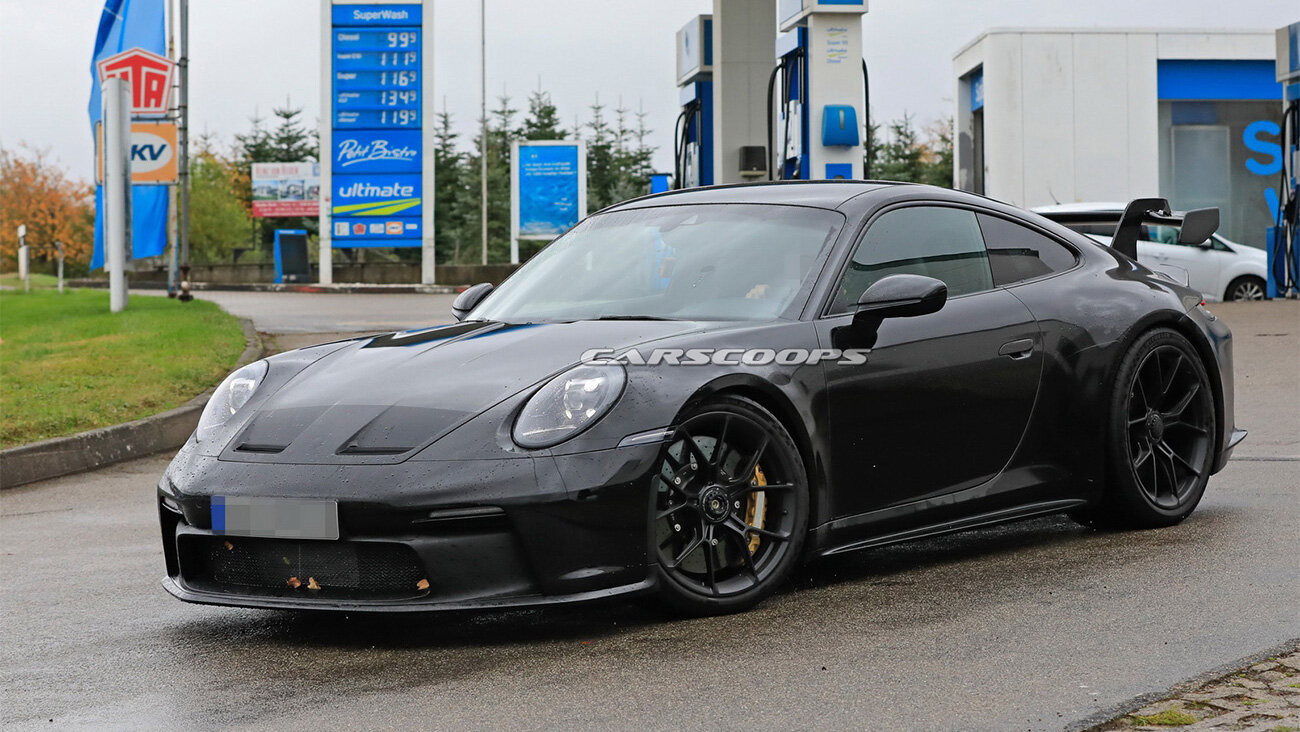 Новый Porsche 911 GT3 впервые сфотографировали без камуфляжа