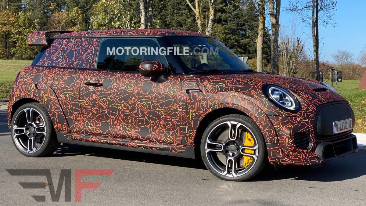 Быстрейший хот-хэтч MINI может стать электрокаром — первые фото