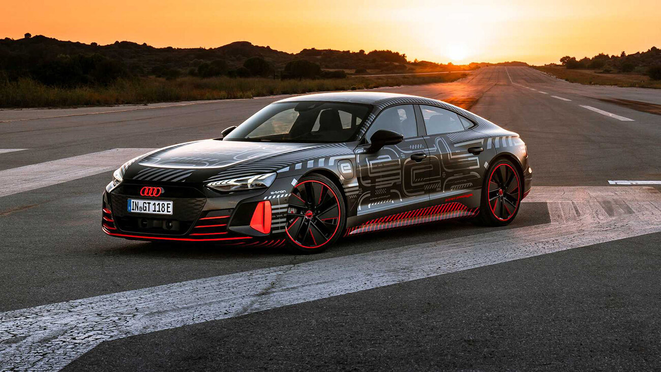 Электрокар Audi RS e-tron GT окажется слабее, чем ожидалось 