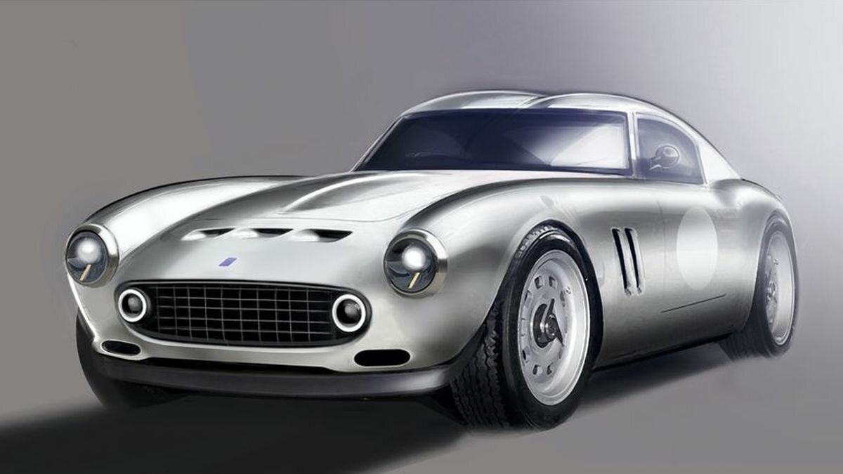 Новый британский спорткар в стиле легендарного Ferrari 250 GT — первые изображения