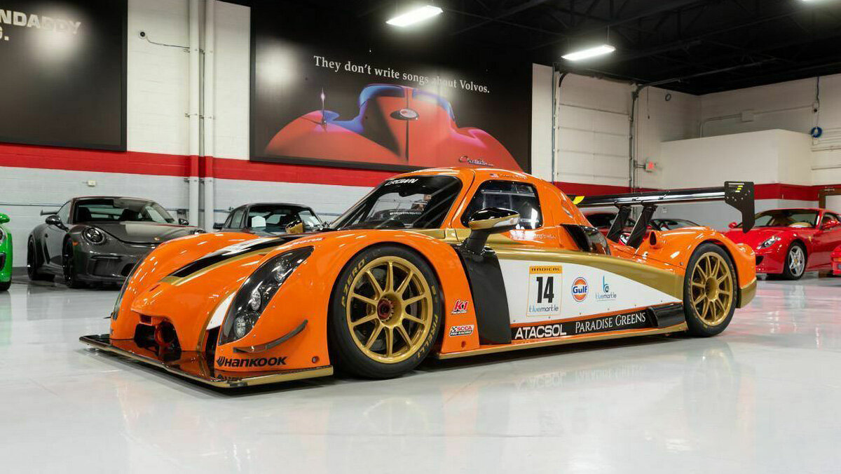 Настоящий 500-сильный болид для гонок FIA GT3 продаётся