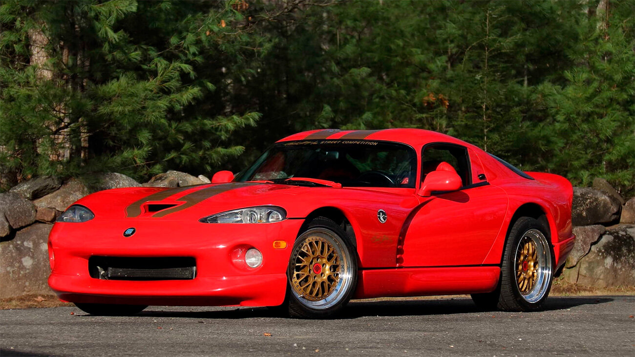 Уникальный прототип Dodge Viper 1997 года пустят с молотка