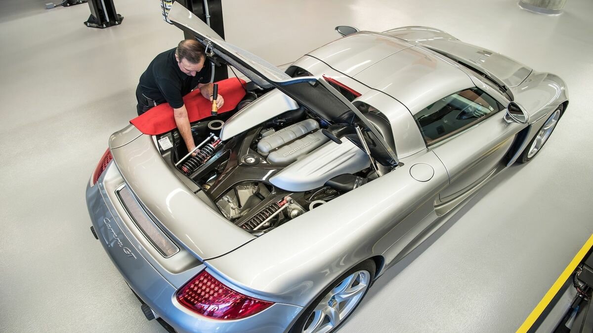 Этот Porsche разбирали по винтику уже 78 раз, но это не связано с поломками