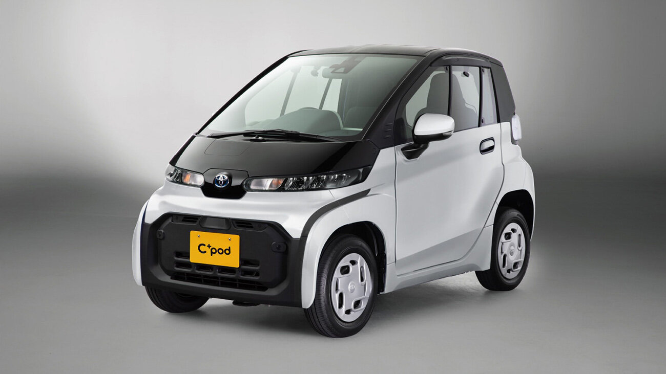 Toyota придумала крошечный электромобиль. Он меньше Смарта и кей-кара