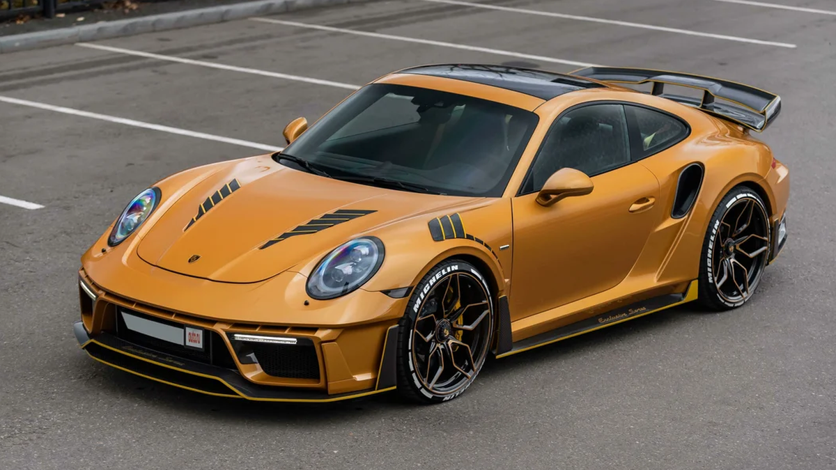 Пятилетний Porsche 911 Turbo S продают по цене нового — у него эксклюзивный тюнинг