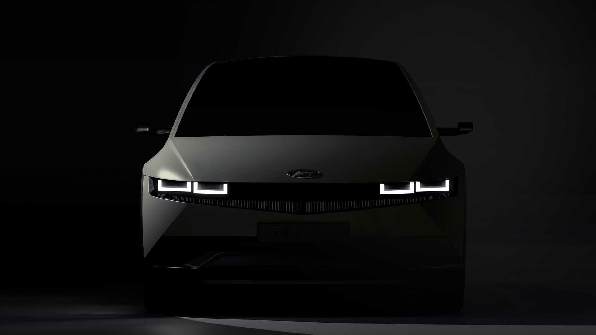 Электрокроссовер Ioniq 5: первые официальные изображения