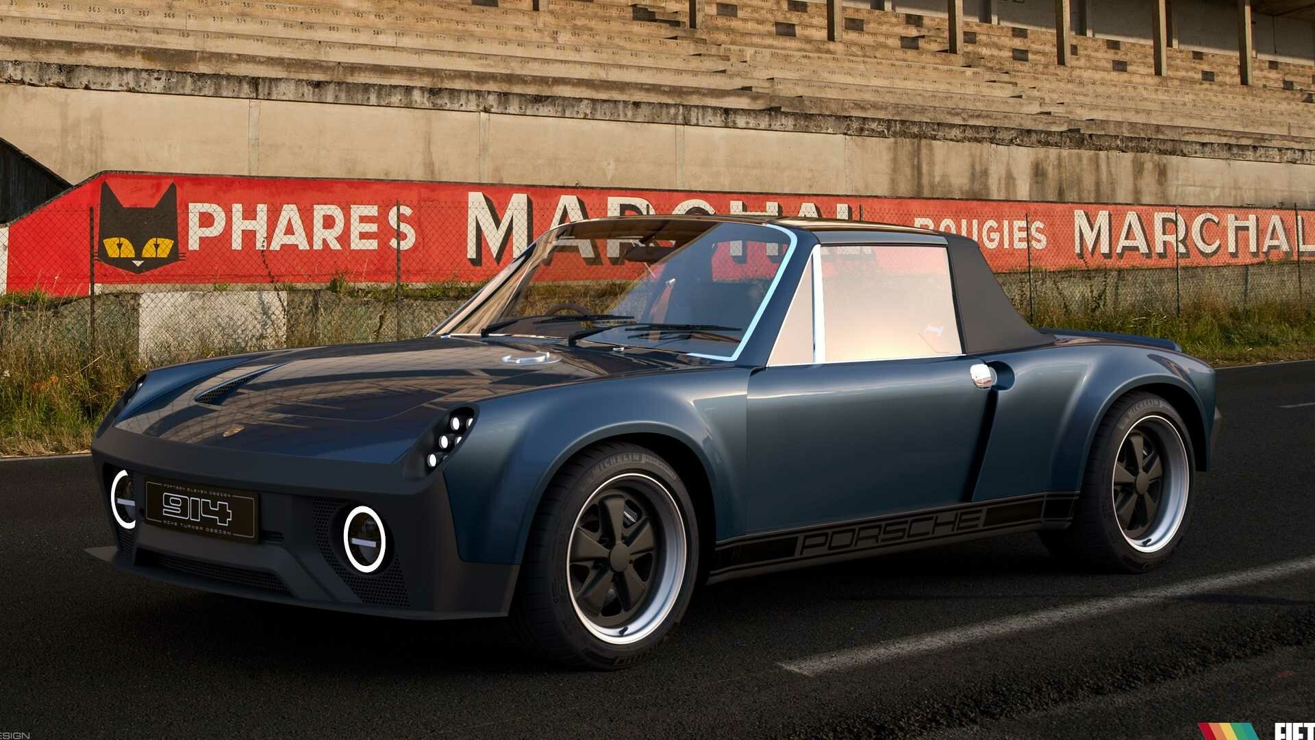 Родстер Porsche 914 вернётся на дороги как рестомод