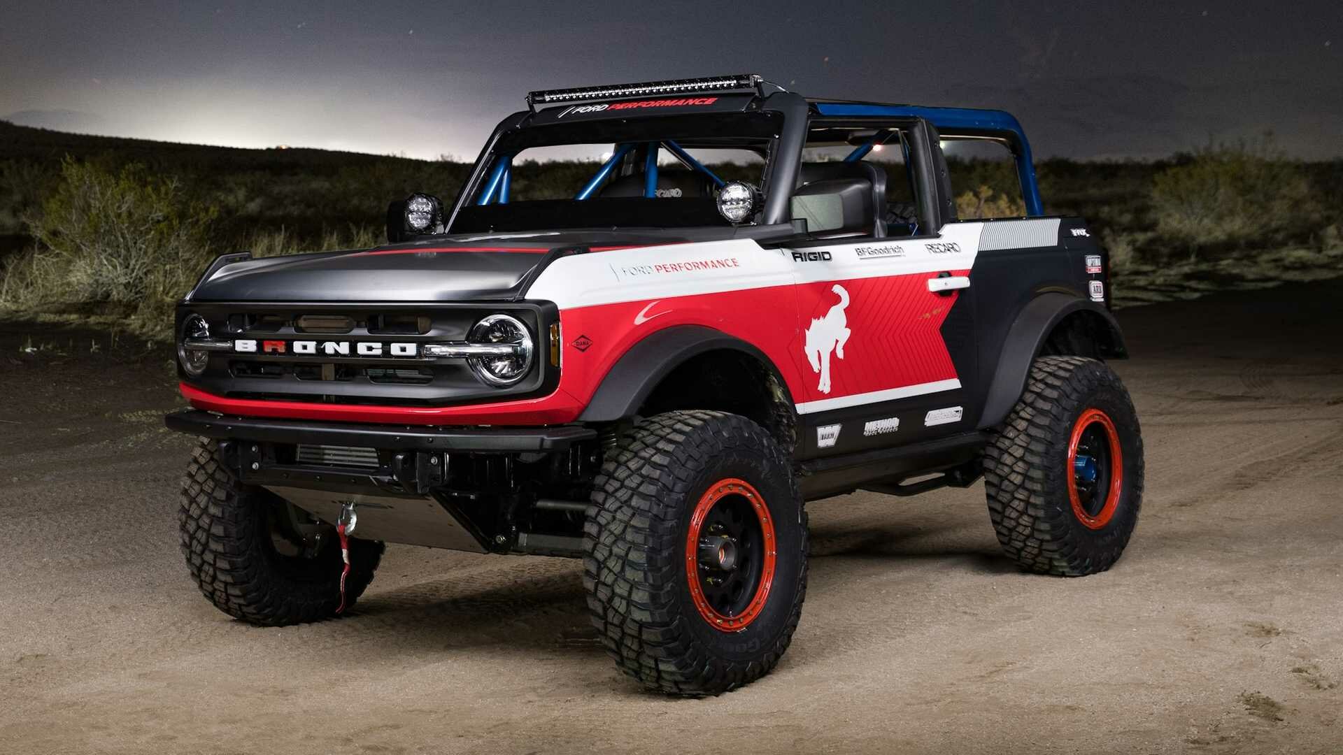 Представлен раллийный Ford Bronco с штатным V6 — он поедет на марафон Baja 1000
