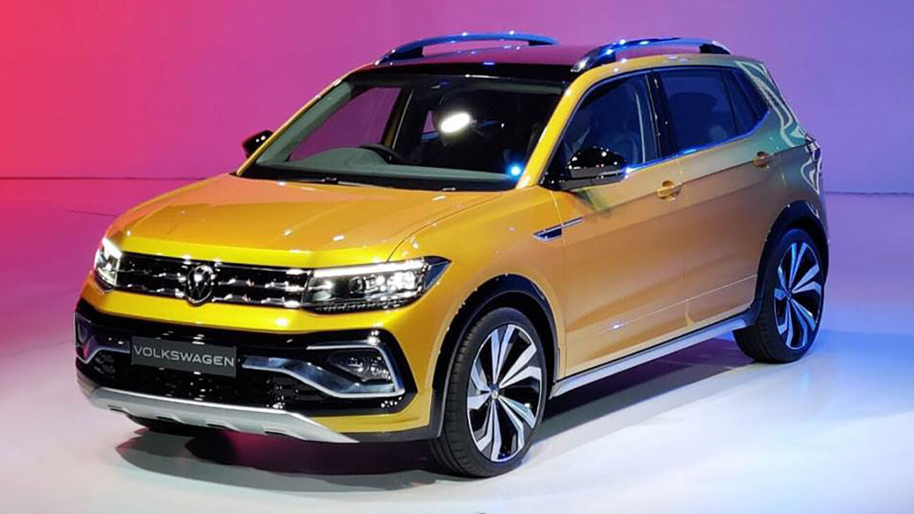 VW рассекретил серийную версию кроссовера Taigun