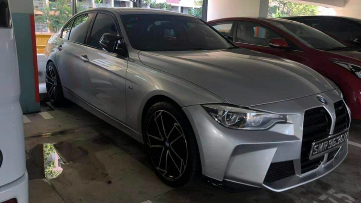 Огромные «ноздри» распространяются по старым BMW — теперь они на 3 серии F30