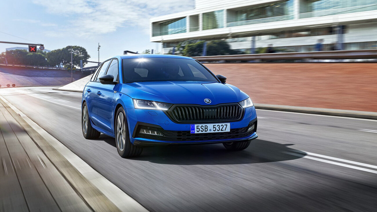 Skoda Octavia впервые получила версию Sportline с «чёрным» пакетом