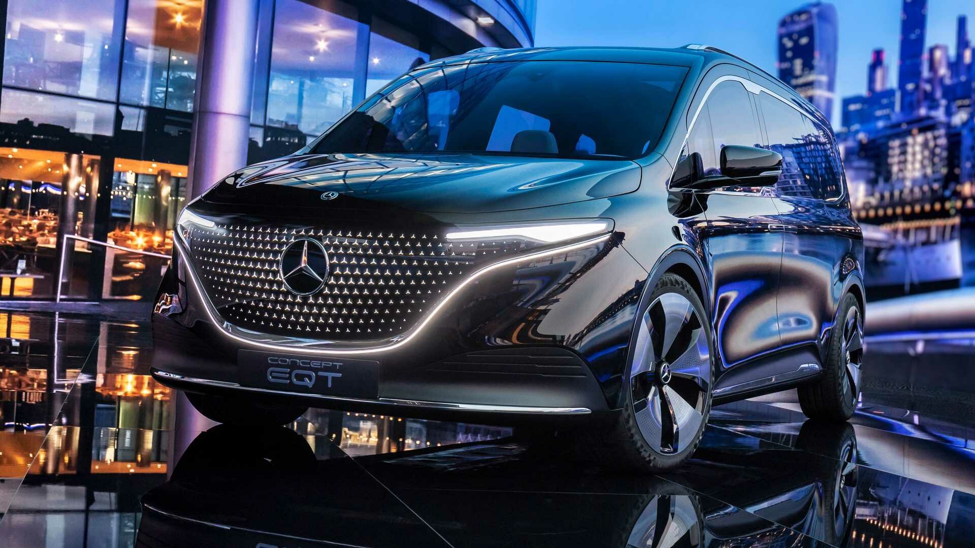 7 человек и лонгборд: у Mercedes-Benz появился электрический компактвэн