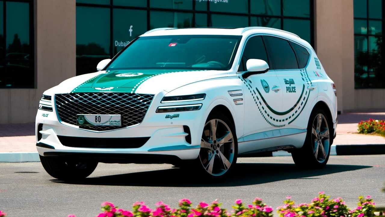 Полиция Дубая получила первый корейский кроссовер