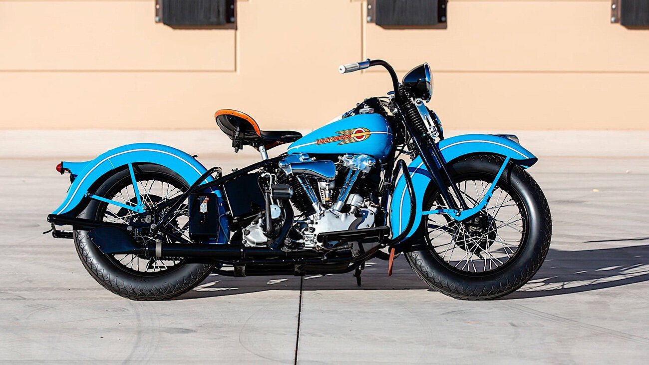 83-летний Harley-Davidson продали в 354 раза дороже его начальной цены