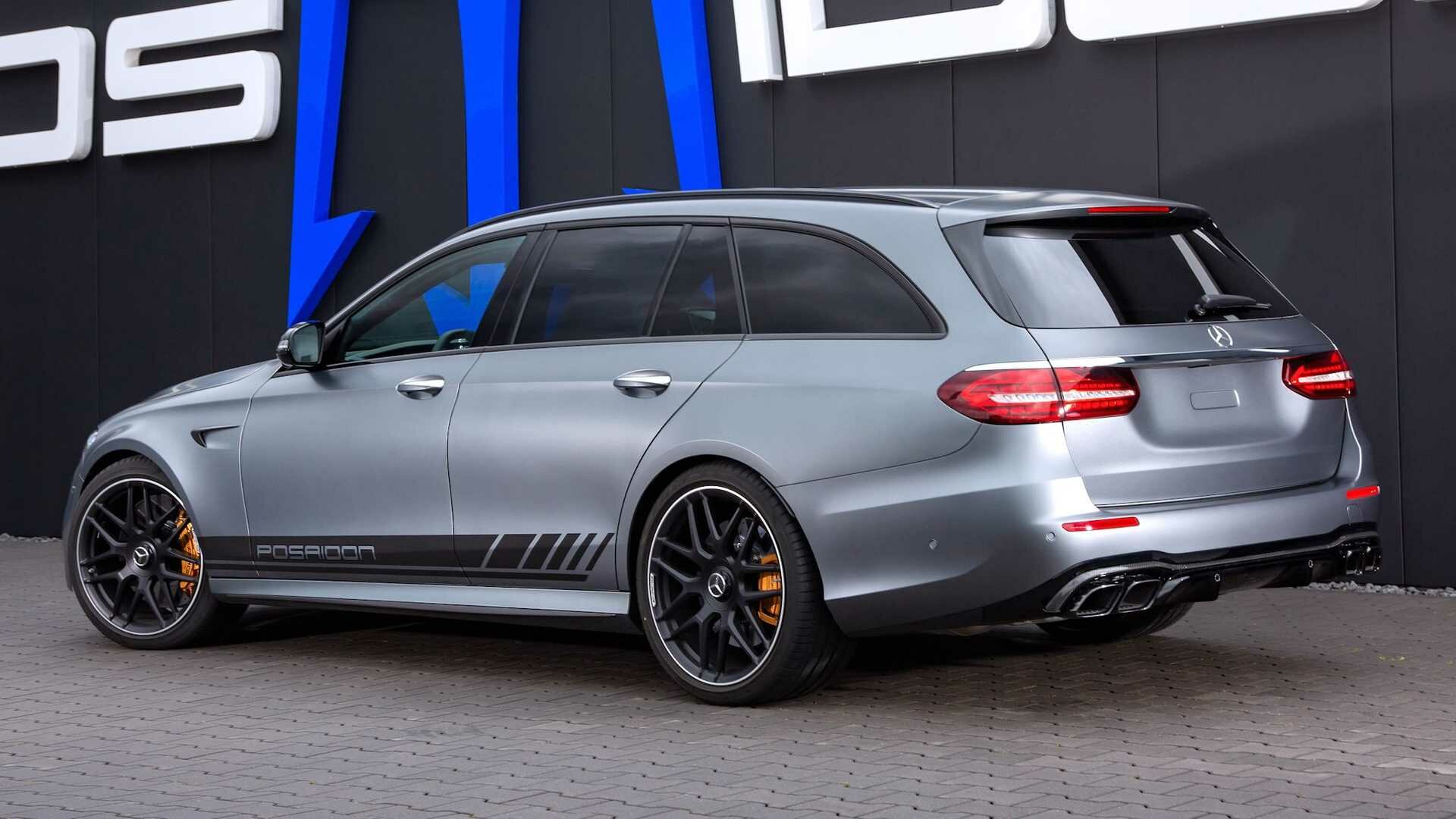 Наберёт сотню за 3 секунды: универсал Mercedes-AMG E 63, прокачанный в Posaidon