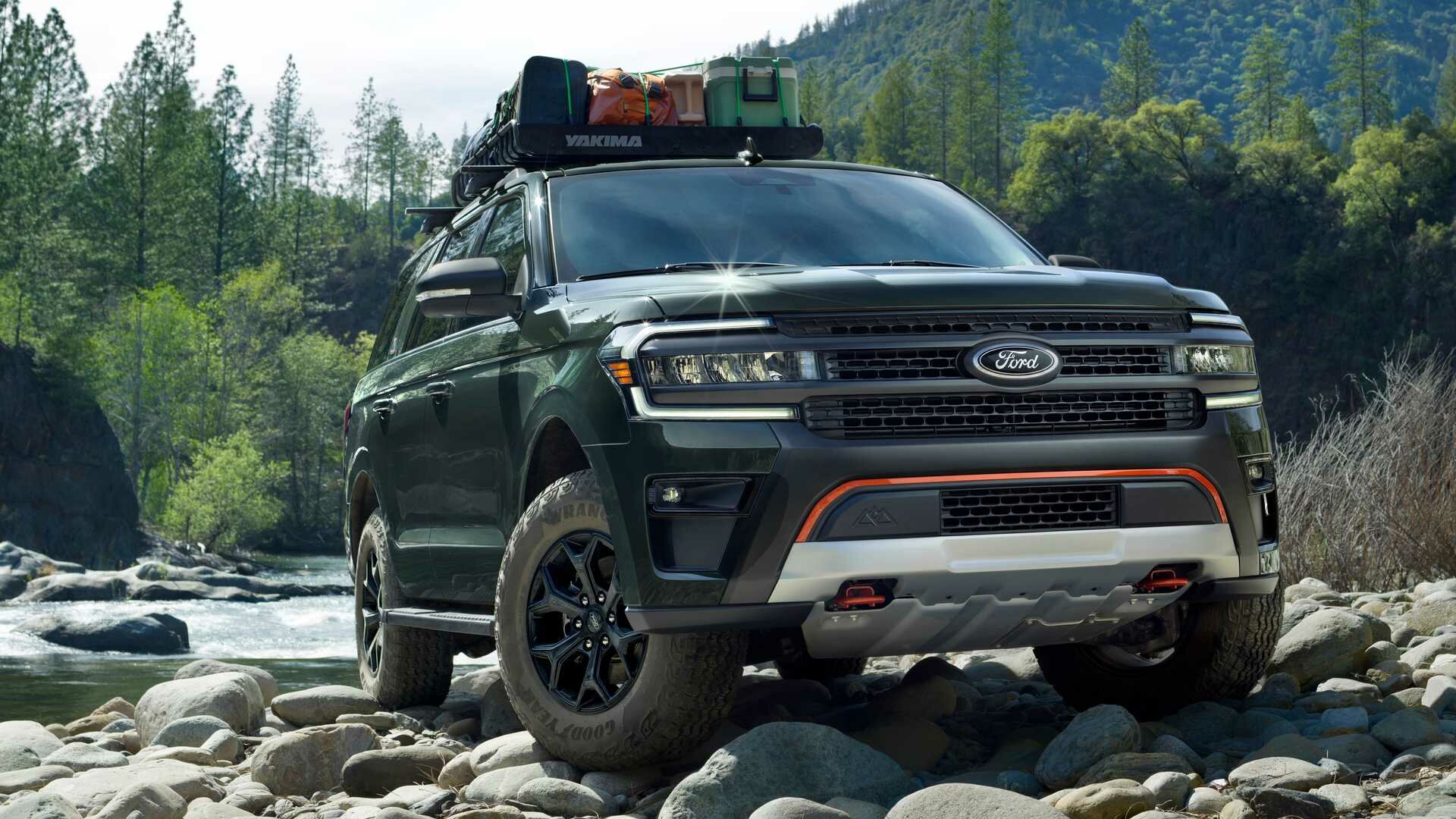 Обновлённый Ford Expedition: 15-дюймовый экран и увеличенный клиренс