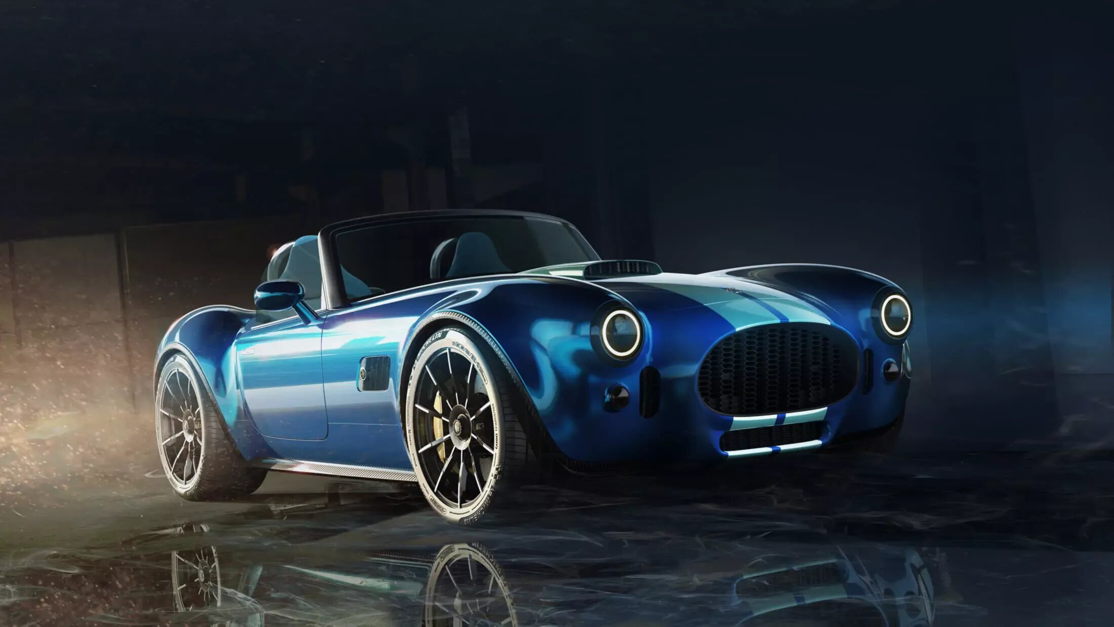 Возрождённый культовый родстер AC Cobra: первые фото