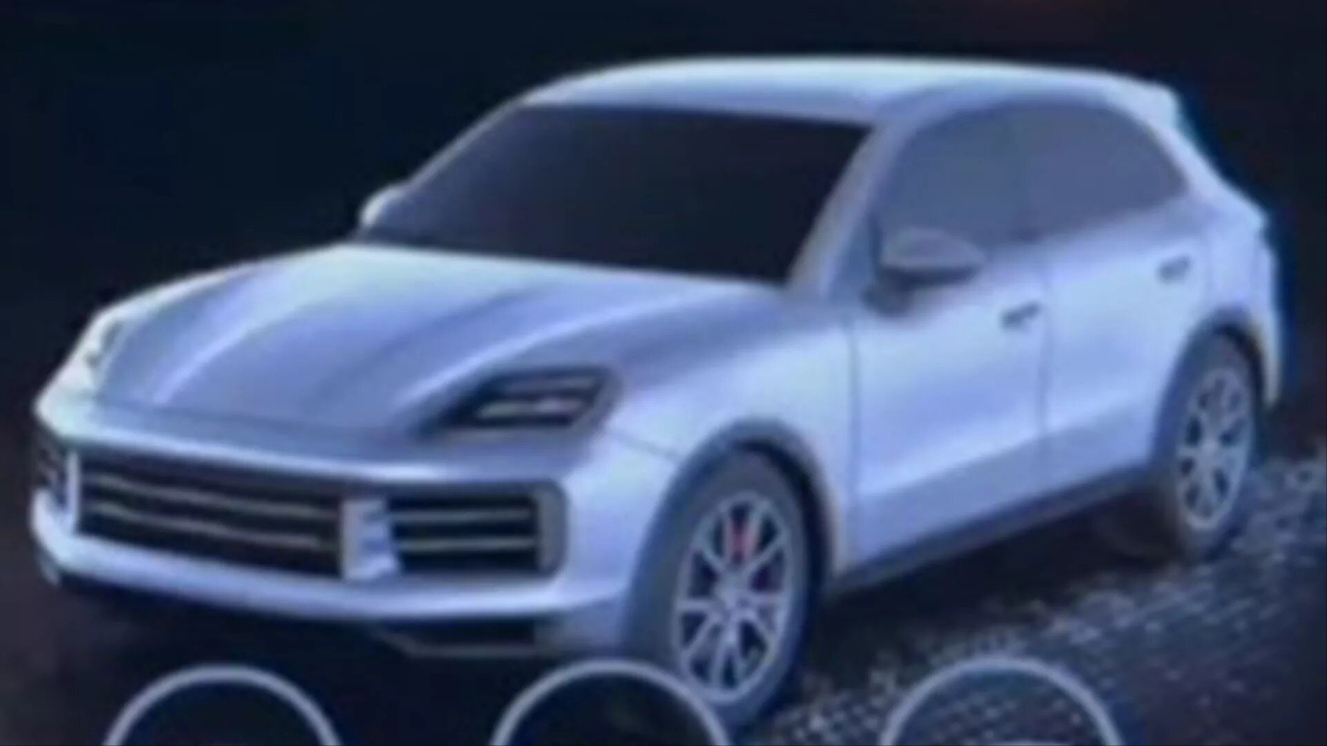 Внешность обновлённого Porsche Cayenne рассекретили благодаря медиасистеме