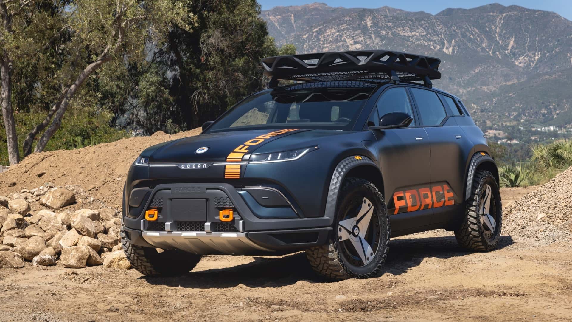 Компания Fisker подготовила электрокроссовер Ocean для бездорожья