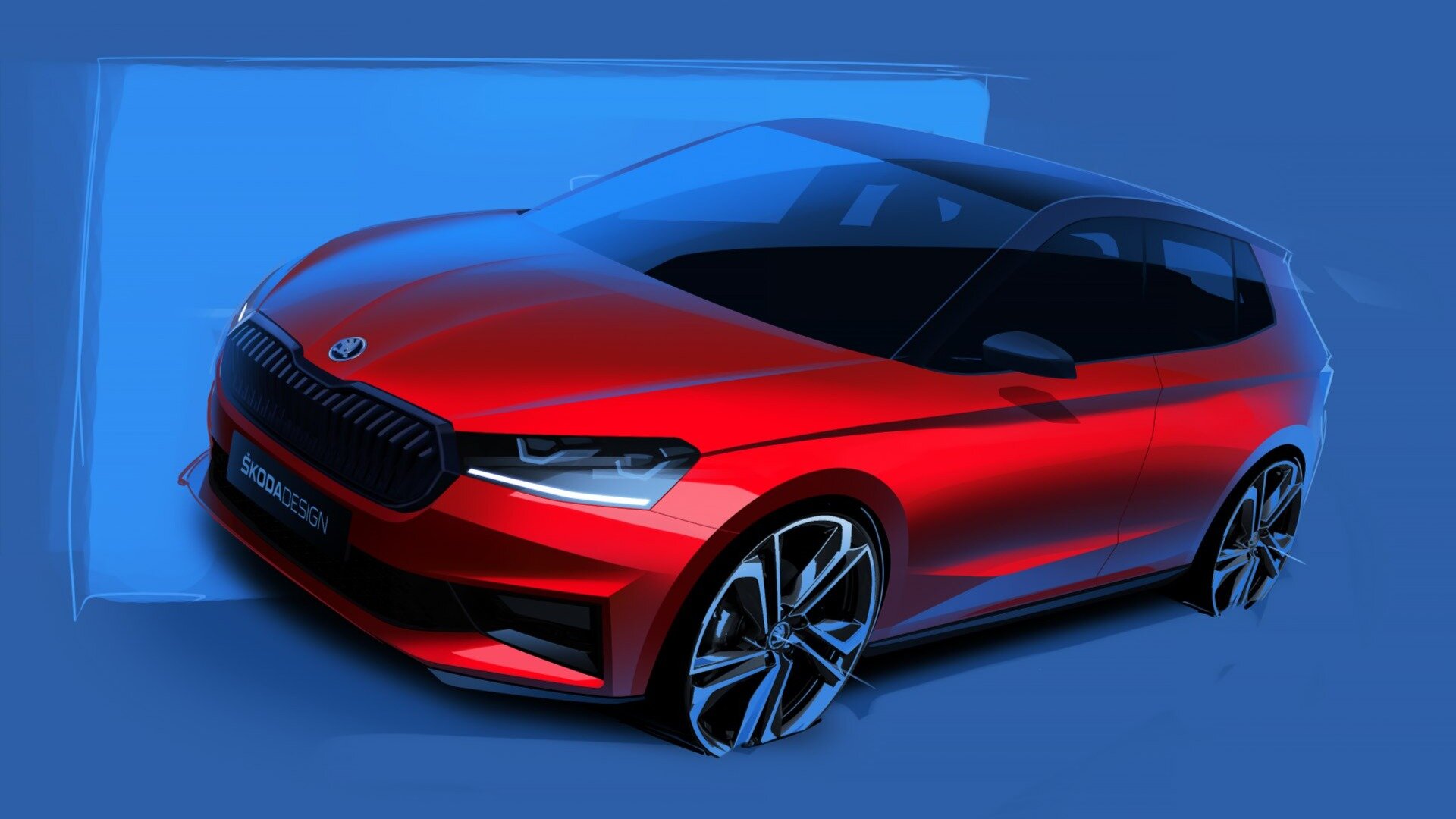Новая Skoda Fabia Monte Carlo: первые изображения