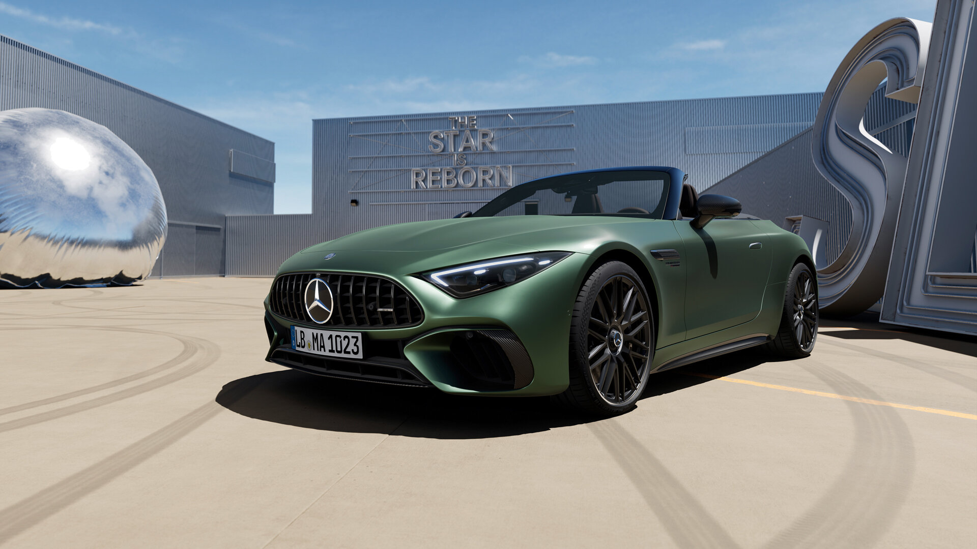 Представлен мощнейший в истории Mercedes-AMG SL с V8 и электромотором