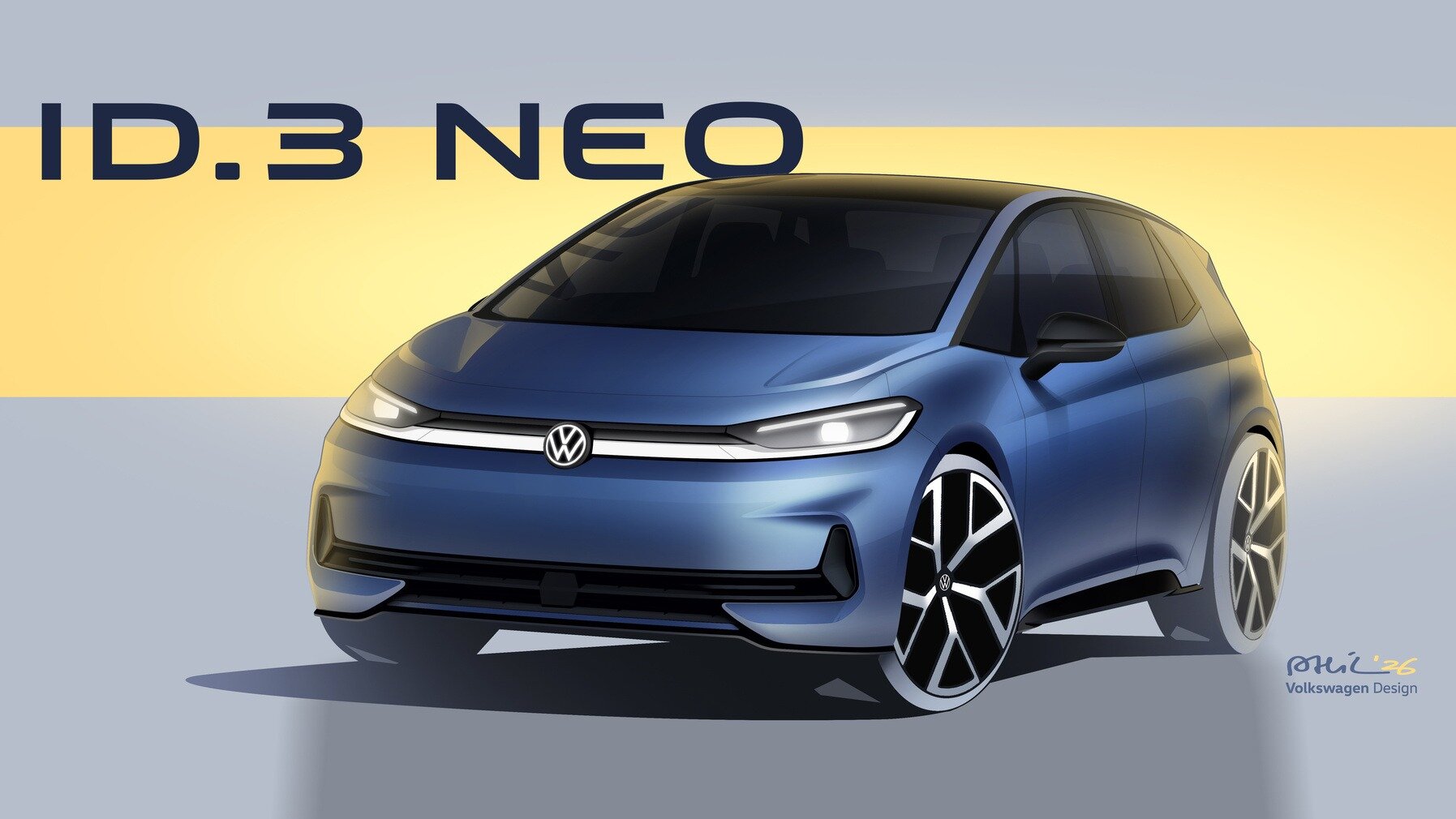 Volkswagen обновит ID.3: первые фото и новое название