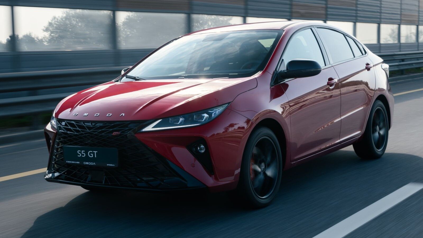 Седан Omoda S5 GT окажется в России на четверть слабее, чем в Китае
