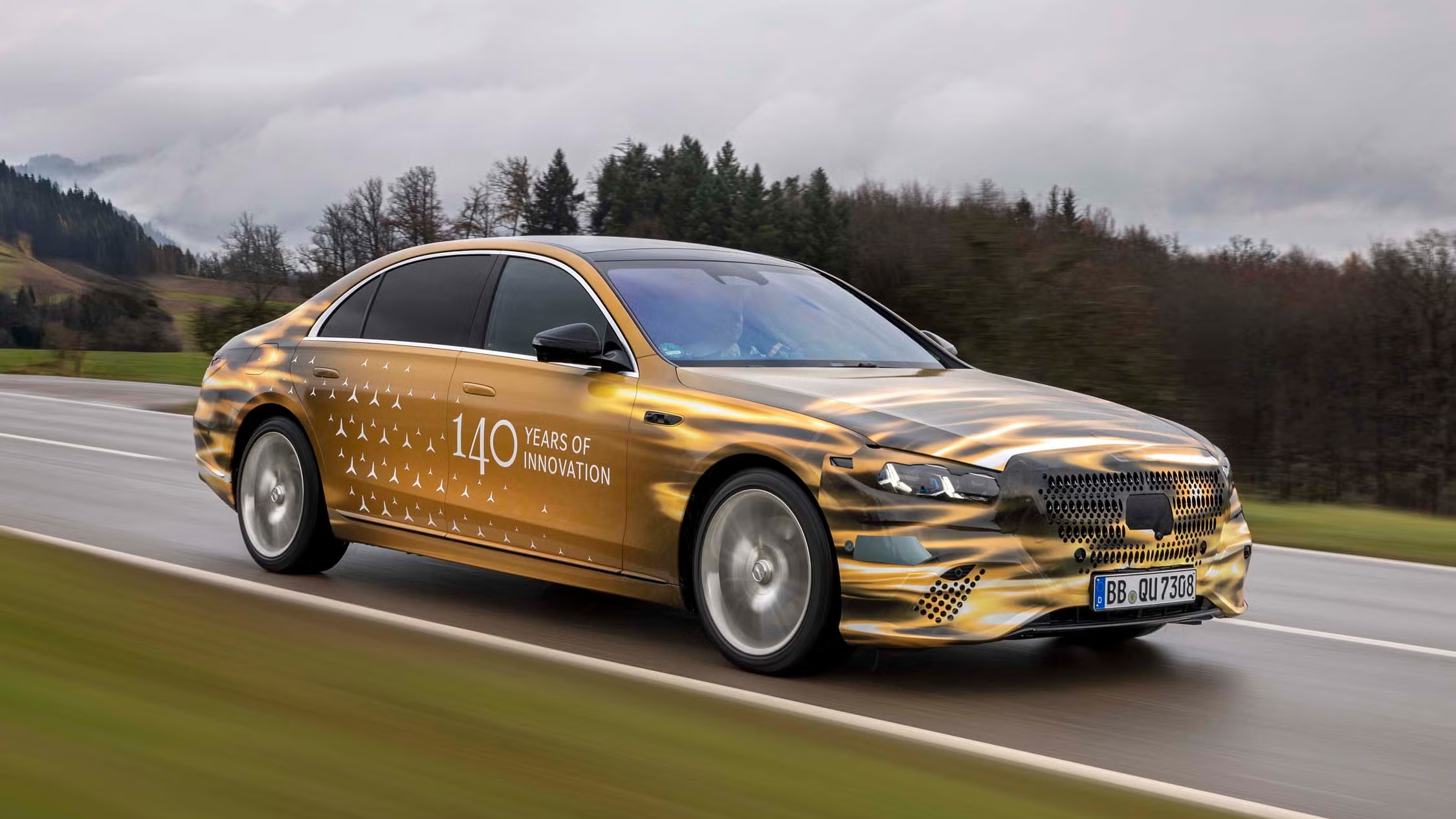 Обновлённый Mercedes-Benz S-класса получит V8 с «плоским» коленвалом