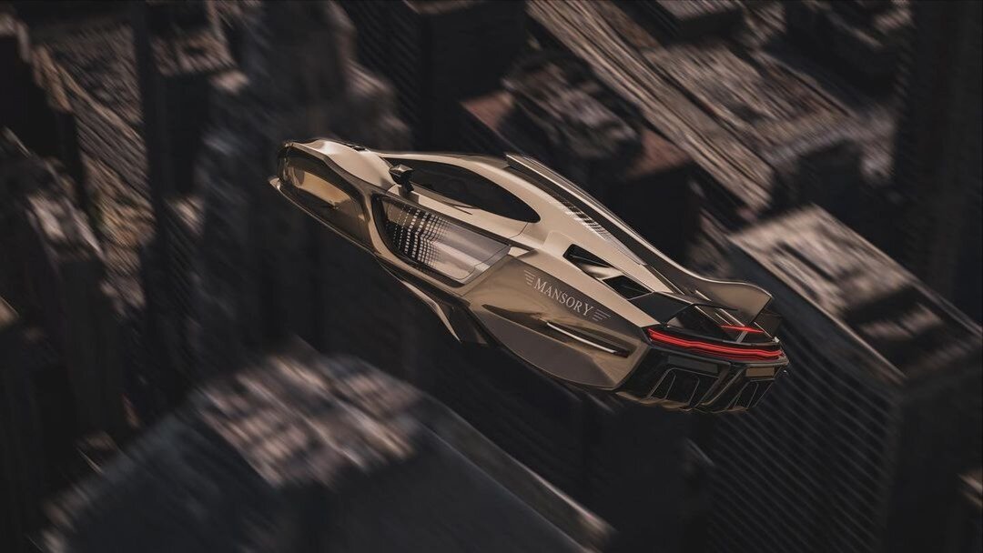 Ателье Mansory показало летающий гиперкар