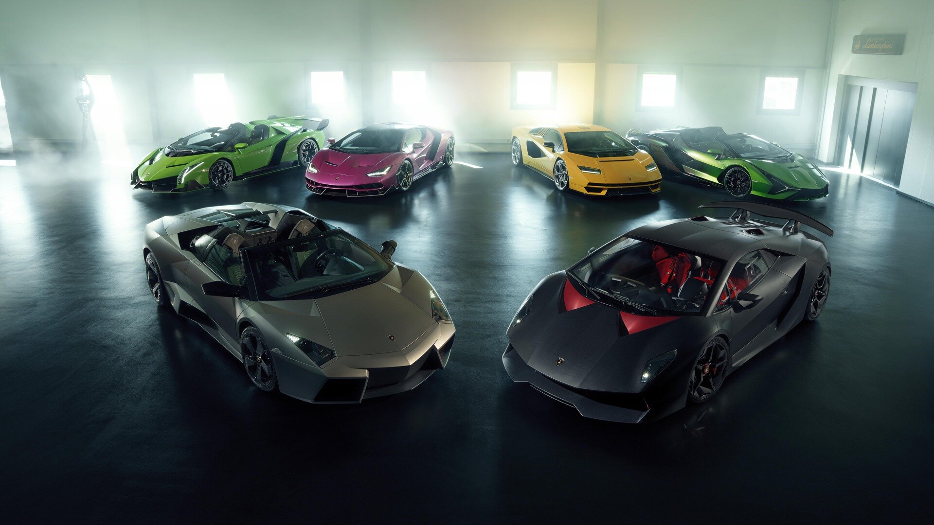 Lamborghini рассказала об уникальной частной коллекции суперкаров