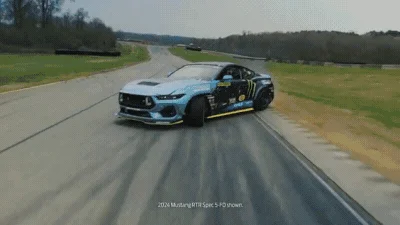 Ford Mustang нового поколения превратили в 1300-сильный дрифт-кар