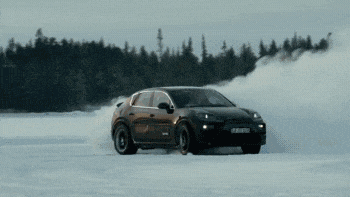 Компания Porsche показала испытания электрического Macan и назвала первые характеристики