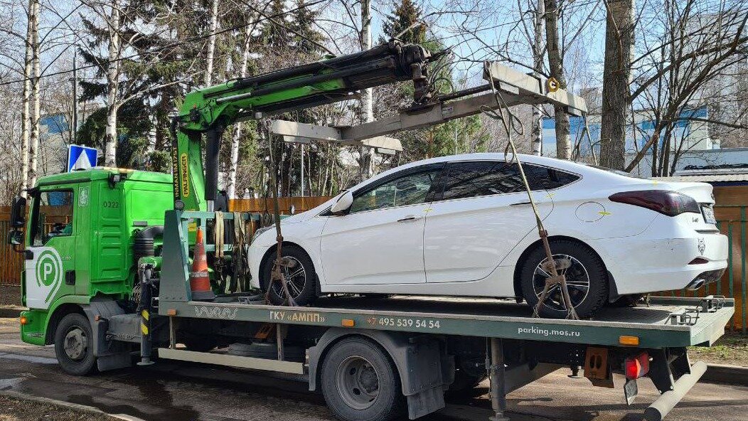 В Москве с 1 января подорожает эвакуация автомобилей