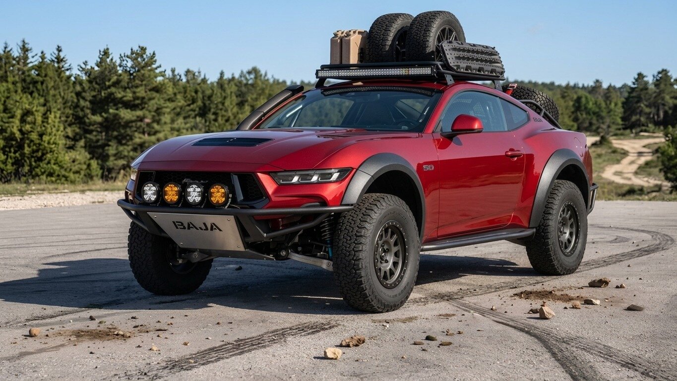 Ford готовит внедорожный Mustang: машину уже показали дилерам