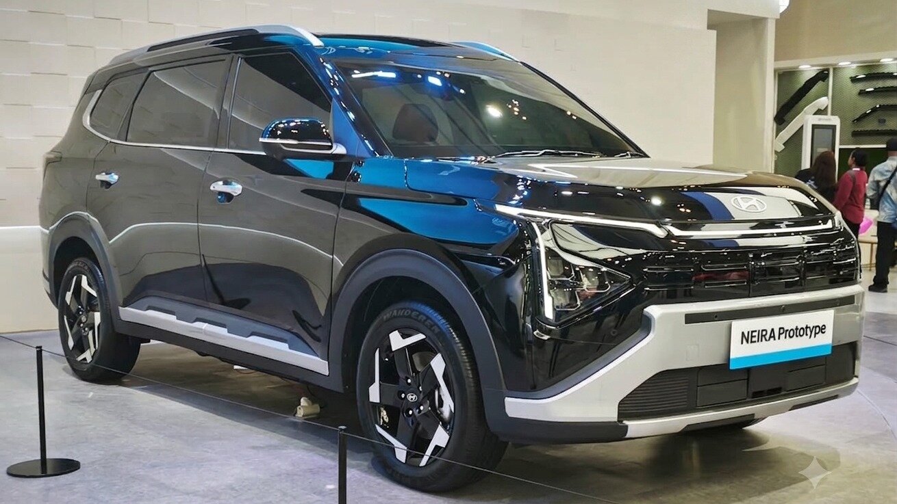 Hyundai показала недорогой электрический кроссовер Neira