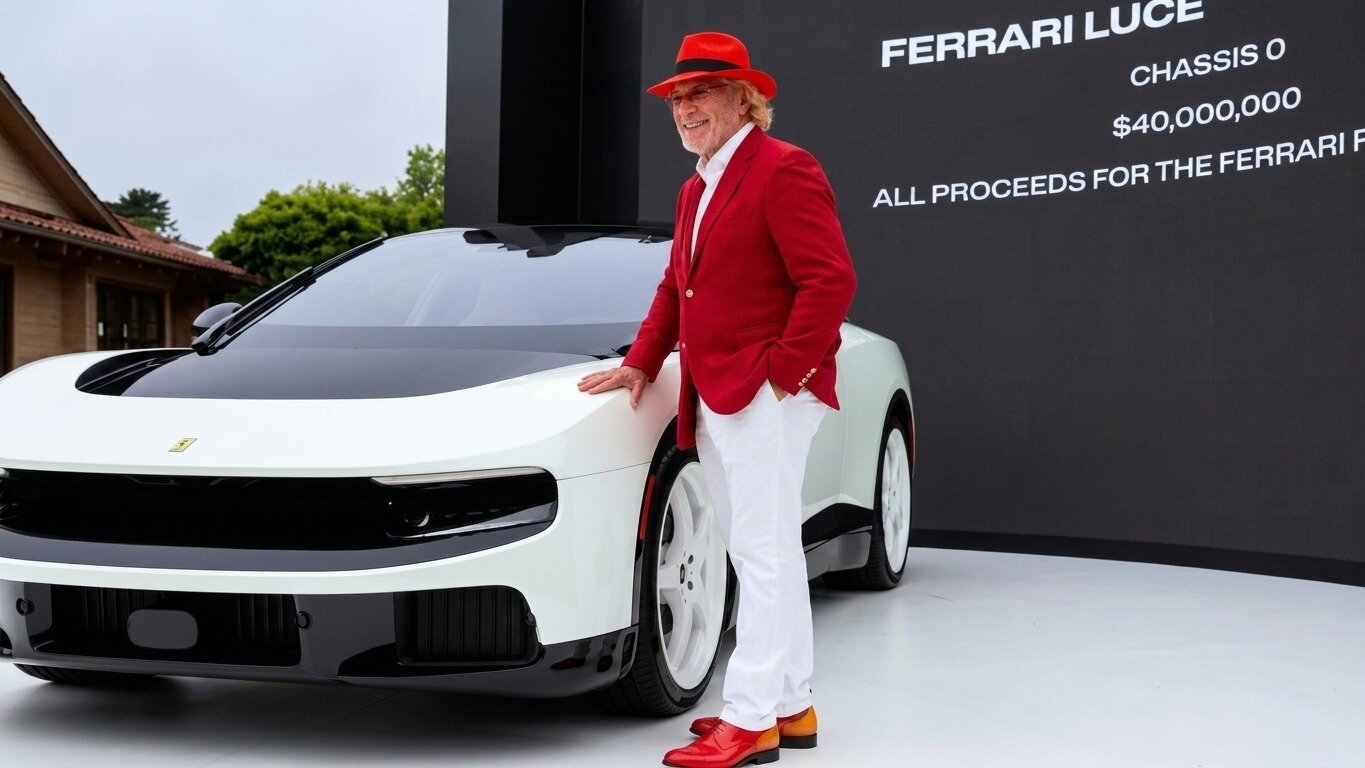 Раскрыта личность покупателя первого Ferrari Luce, заплатившего рекордную сумму