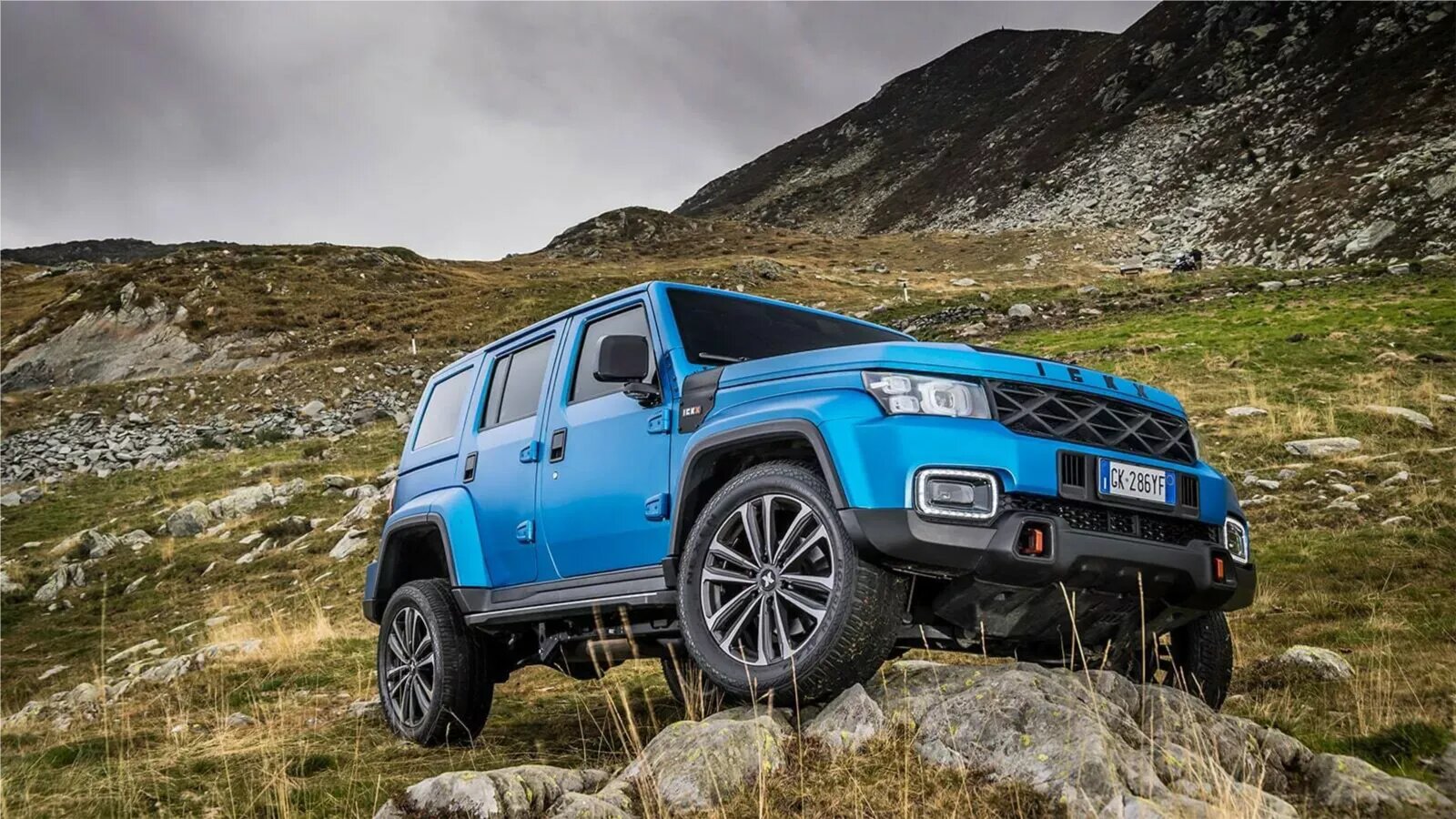 «Китайский Wrangler» превратился в итальянский внедорожник Ickx K2
