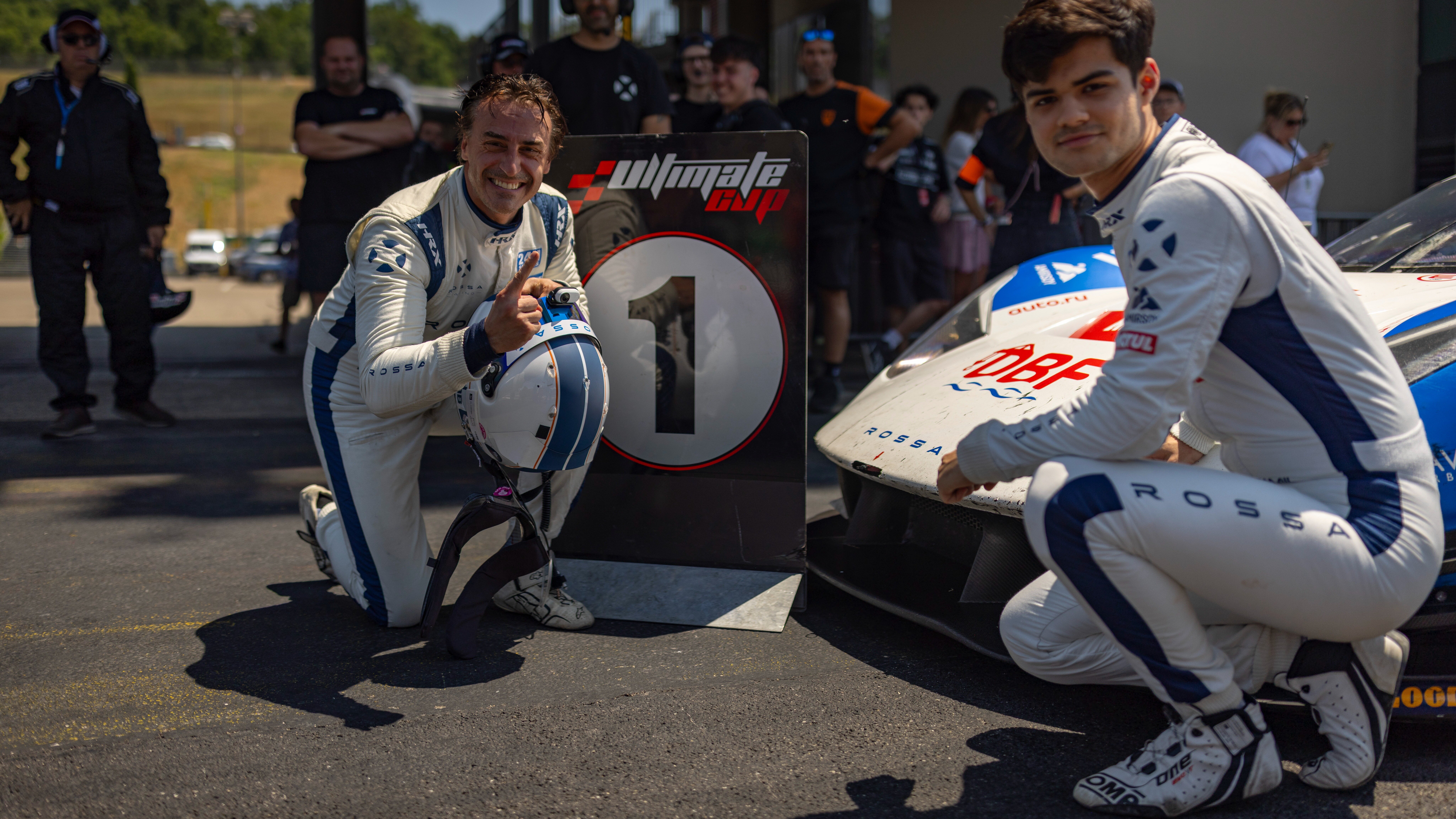 Команда Rossa Racing Романа Русинова победила в гонке европейского чемпионата в Тоскане