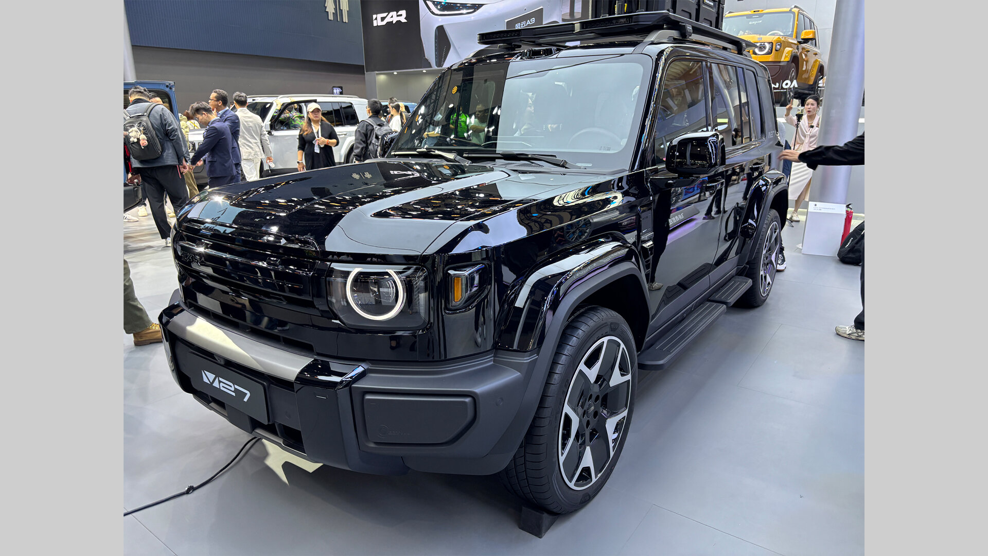 Chery представила новый кроссовер iCar V27, который ждут в России