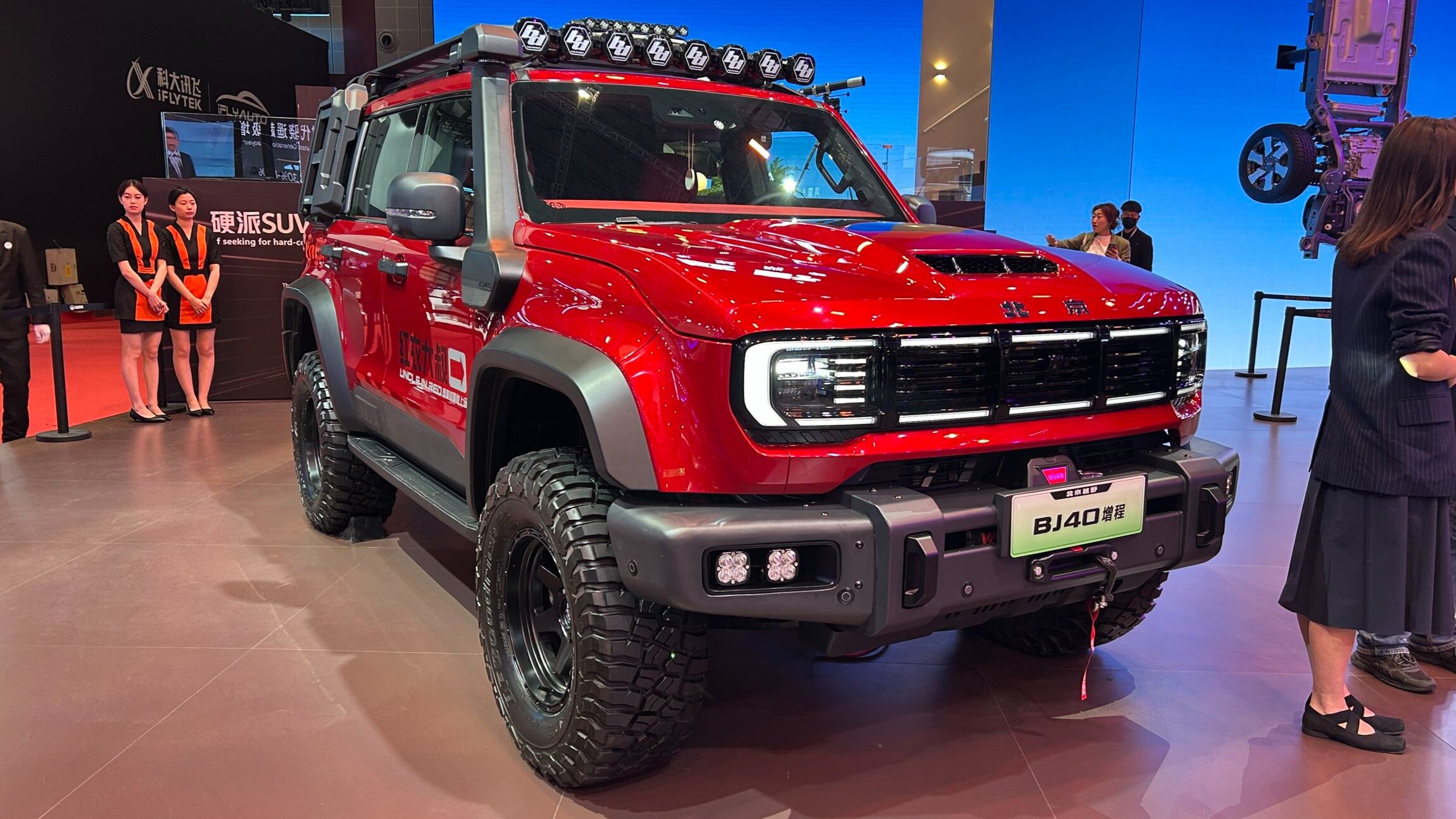 У внедорожника BAIC BJ40 появилась спецверсия Chitu для очень сурового бездорожья