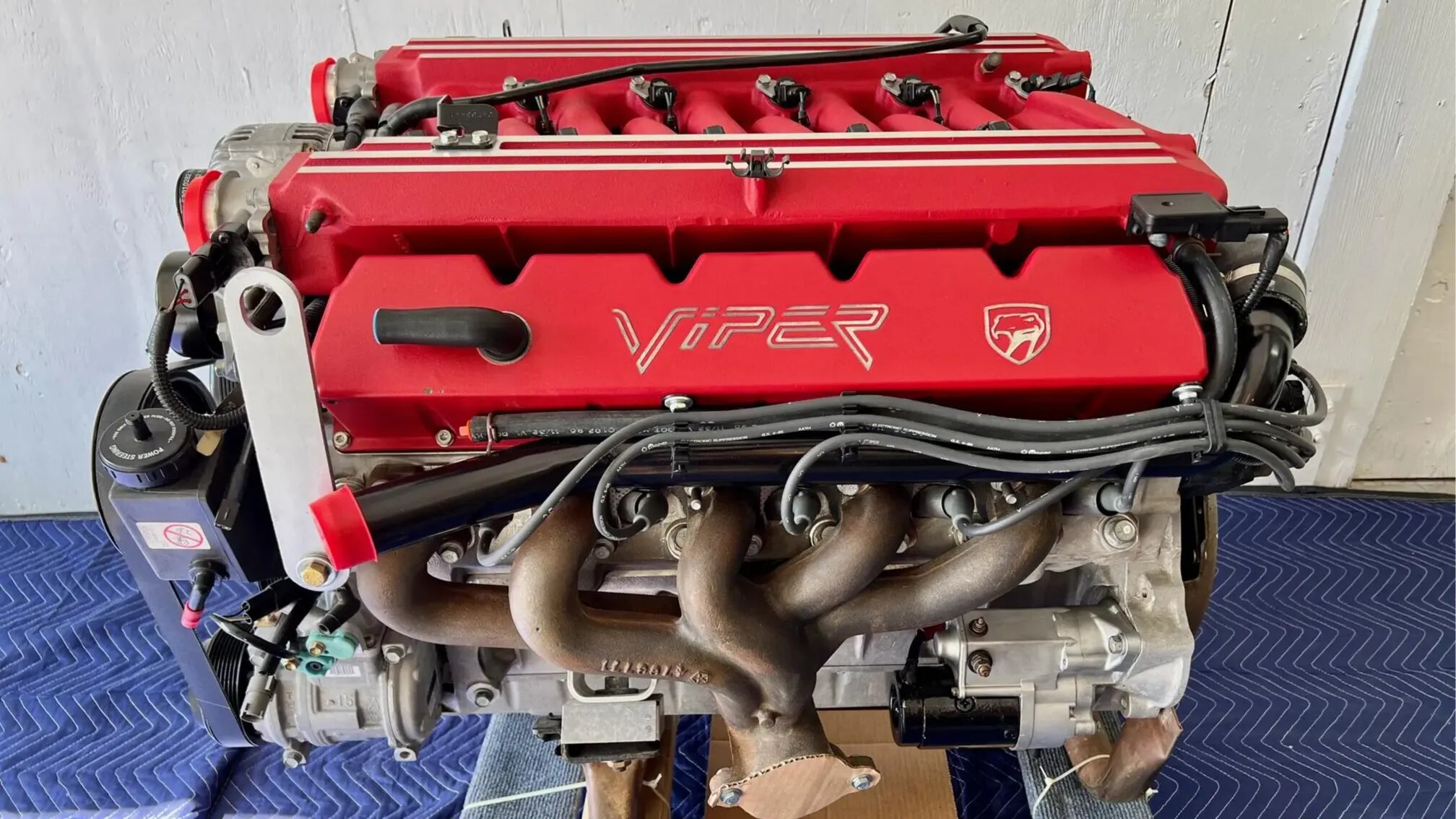 С молотка уйдёт двигатель от Dodge Viper, который случайно собрали в 1996 году