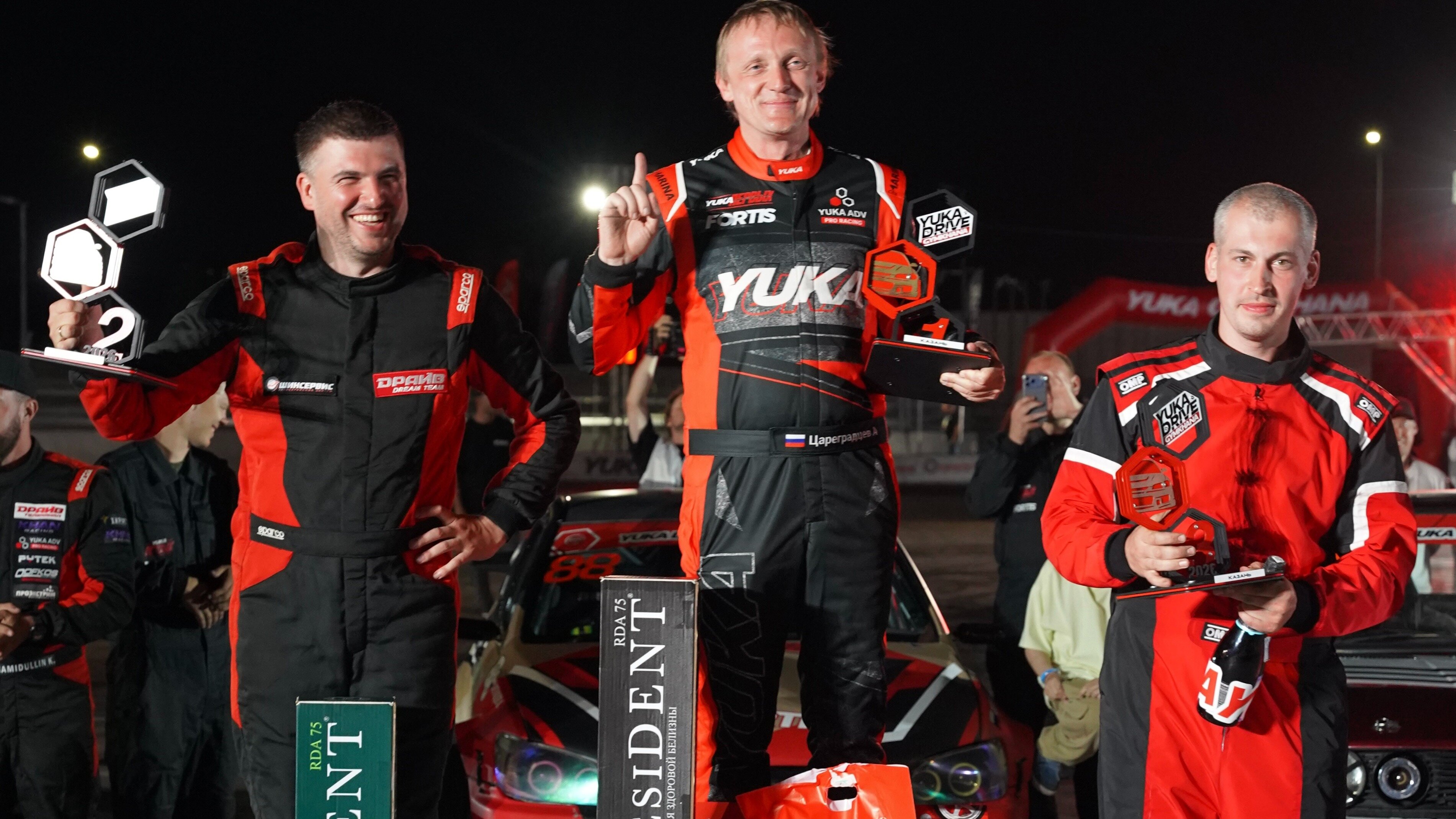 Победу в третьем этапе Yuka Drive Gymkhana серии PRO одержал Аркадий Цареградцев