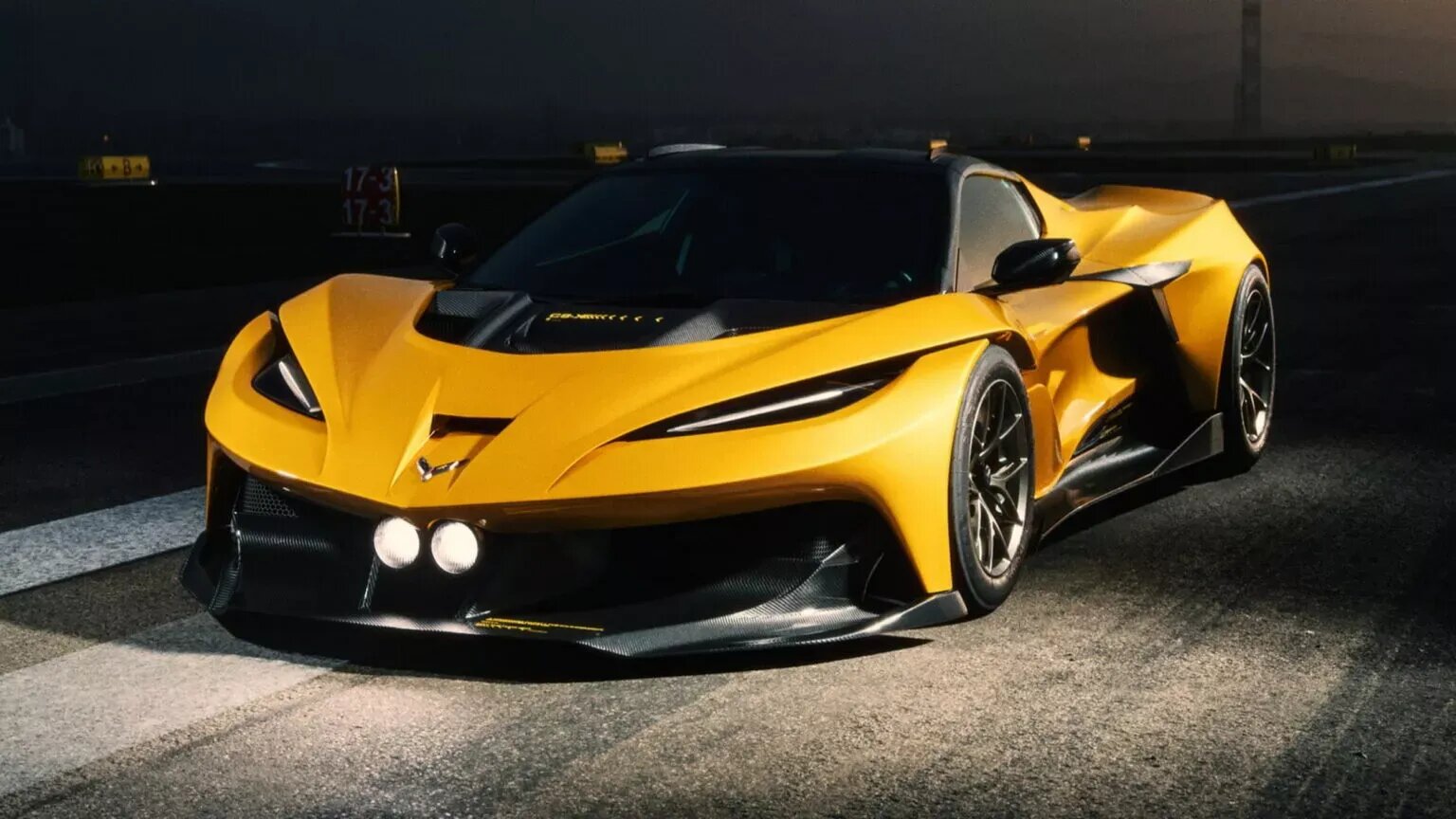 Независимый дизайнер показал, как бы выглядел Corvette в статусе гиперкара