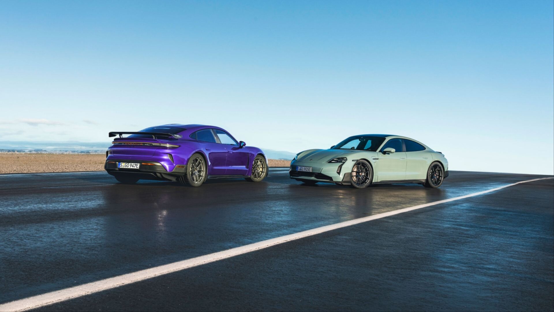 Представлен мощнейший дорожный Porsche в истории: это электрокар Taycan