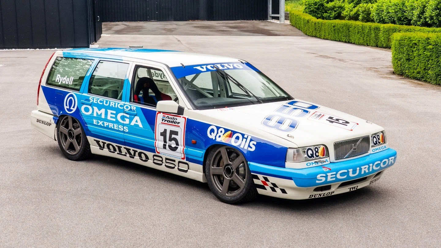 Редчайший гоночный универсал Volvo 850 TWR выставили на продажу