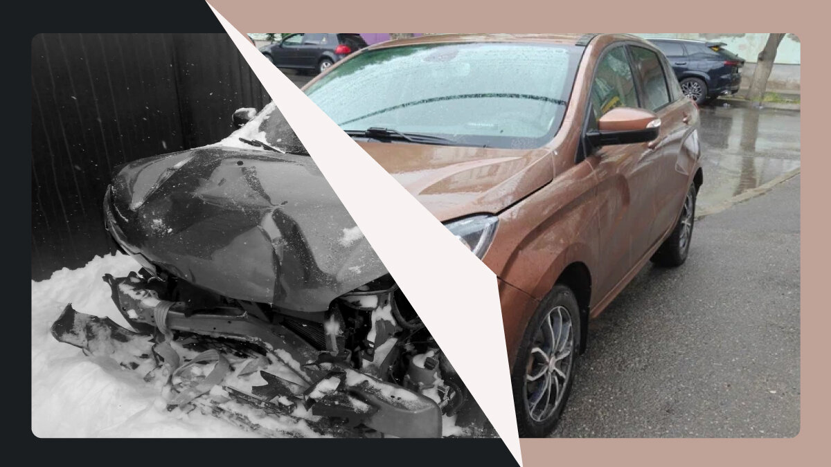 Lada XRAY с крупной аварией и «одним» владельцем: о чём не рассказывает продавец