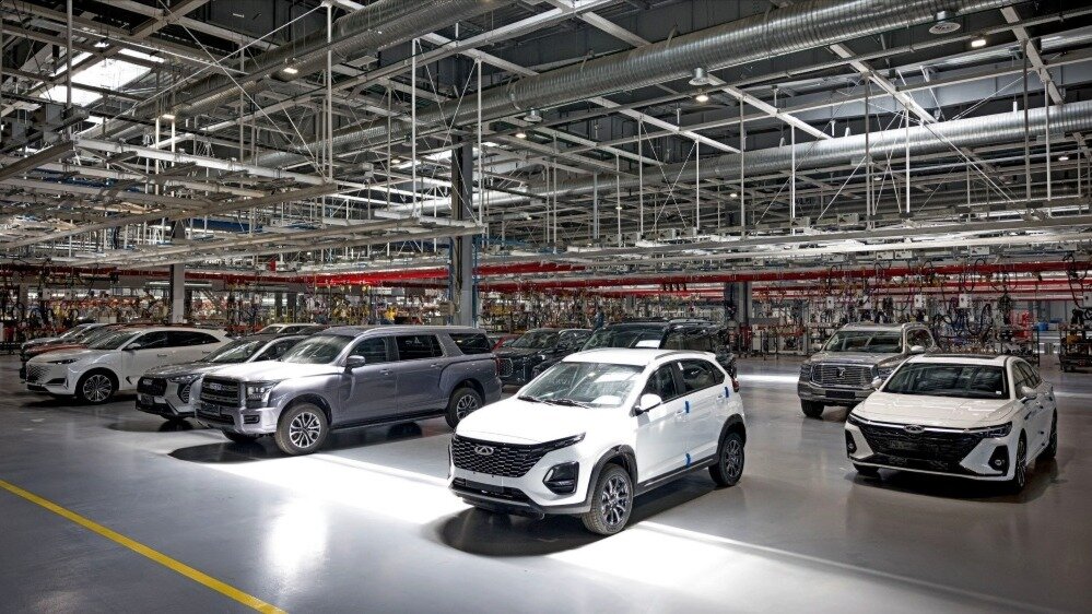 В Казахстане началось производство автомобилей Chery, Changan и Haval: некоторые из них привезут в Россию