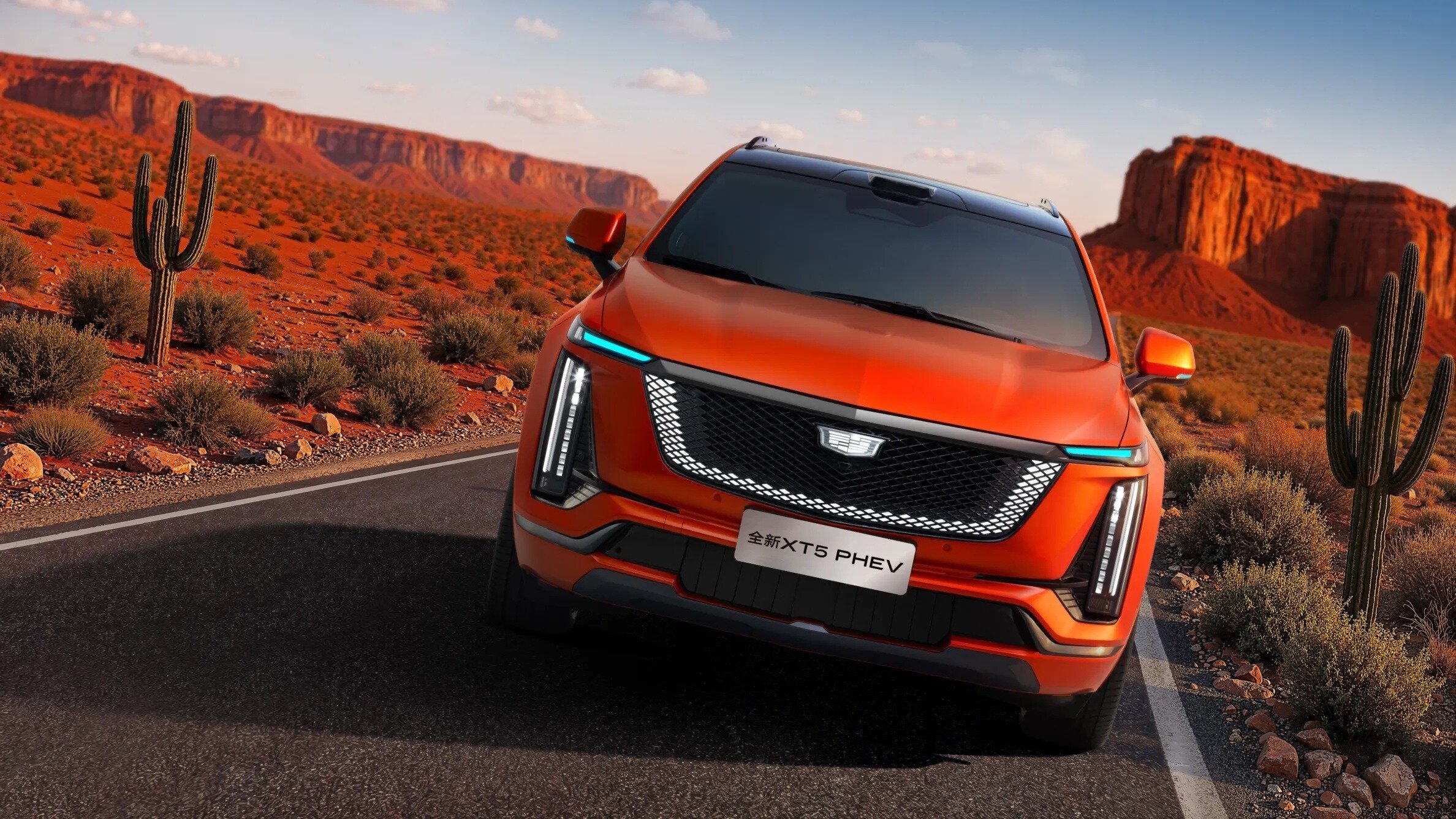 Cadillac представил гибридный XT5 для Китая