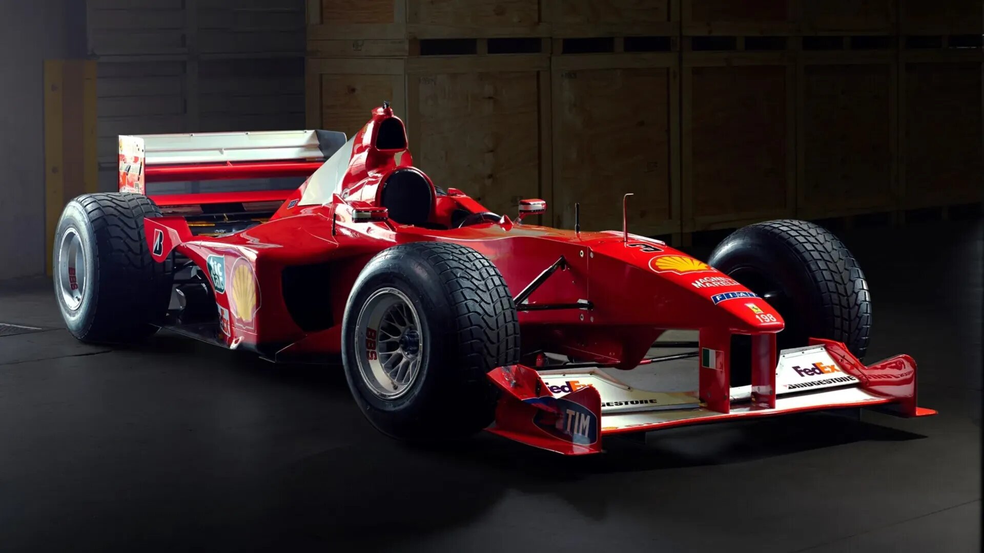 На аукцион выставят болид Ferrari, на котором побеждал Шумахер в 2000 году
